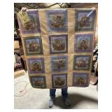 Teddy bear quilt 41ï¿½ x 47ï¿½