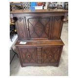 Vintage cabinet 50 inches tall 36 inches wide 18