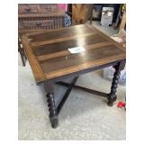 36 36 36 x 36 table with barley twist legs 29