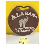 Alabama 1978 national champs stadium seat