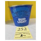 Bud Light, metal beer, bucket