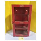 Barn find vintage lance metal display shelf