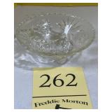 Star of David three footed bowl