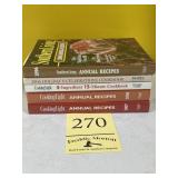 5 hardback cookbooks