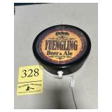 Old-fashioned beer and Ale lighted