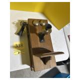 Antique wall phone, Chicago telephone company,