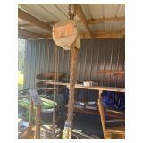 Coughing one and a half ton chain hoist working