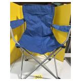 Folding ball game chair