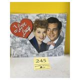 I love Lucy metal sign 16ï¿½ x 12 1/2ï¿½