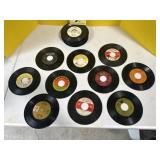 25+ vinyl 45 records, including the monkeys the