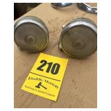 Vintage GM  lights probably from the 30s or 40s