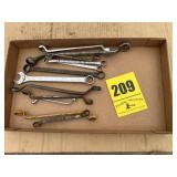 Flat of wrenches