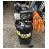 Air compressor central pneumatic 125 PSI 2.5 HP