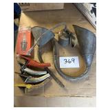 Old antique all funnels and spouts and auto lite