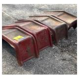 Two sets of car ramps one is slightly damaged