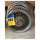 Set a four Mercury hubcaps