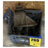 Rear end chunk out of a truck