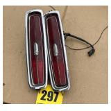 Vintage Cadillac tail lights