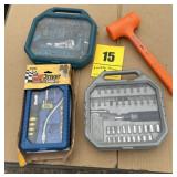 Miscellaneous tool sets, and dead blow hammer