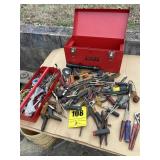 Husky toolbox, full of tools, real, and BB scope