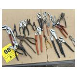 Pliers and wrenches