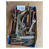 Hammerï¿½s grease guns, pliers, crowbar, gardening