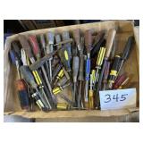 Whole flat full of screwdrivers