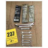 Craftsman assorted wrenches and hex key sets