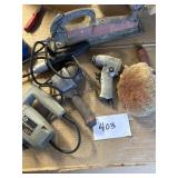 Jigsaw, buffer, disc sander, sander, air tools