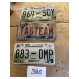 Car tags