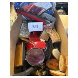 Miscellaneous car, parts, lights, new, and used