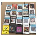 Eight track collection, including George Jones,