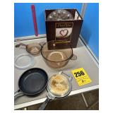 Box lot of cooking ware