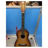 Prestige guitar steel reinforced neck