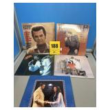 Vinyl record collection of Conway Twitty,
