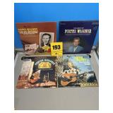Vintage vinyl record albums of Porter Wagoner,