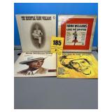 Hank Williams vinyl record albums, the essential