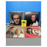 George Jones vinyl record collection George Jones