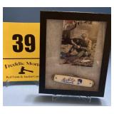 Elvis Presley Collectors Knife with card when