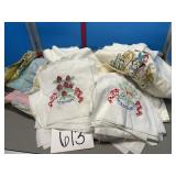 Needlepoint for a state quilt and various other