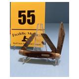 Three Blade old timer charade knife made in