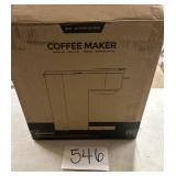 Coffee maker new in the box