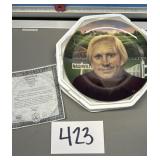 George Jones collector plate, legends of country