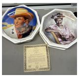 Country, music, collector plates, Hank Williams,