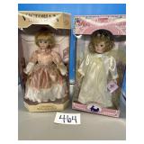 Two dolls, Victorian treasures, Ginuwine,