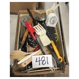 Flatware of kitchen items