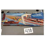 Hot wheels flying color track