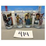 Star Wars Coca-Cola Burger King glasses