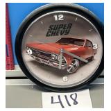 Super Chevy clock