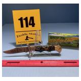 Whitetail knife with the box